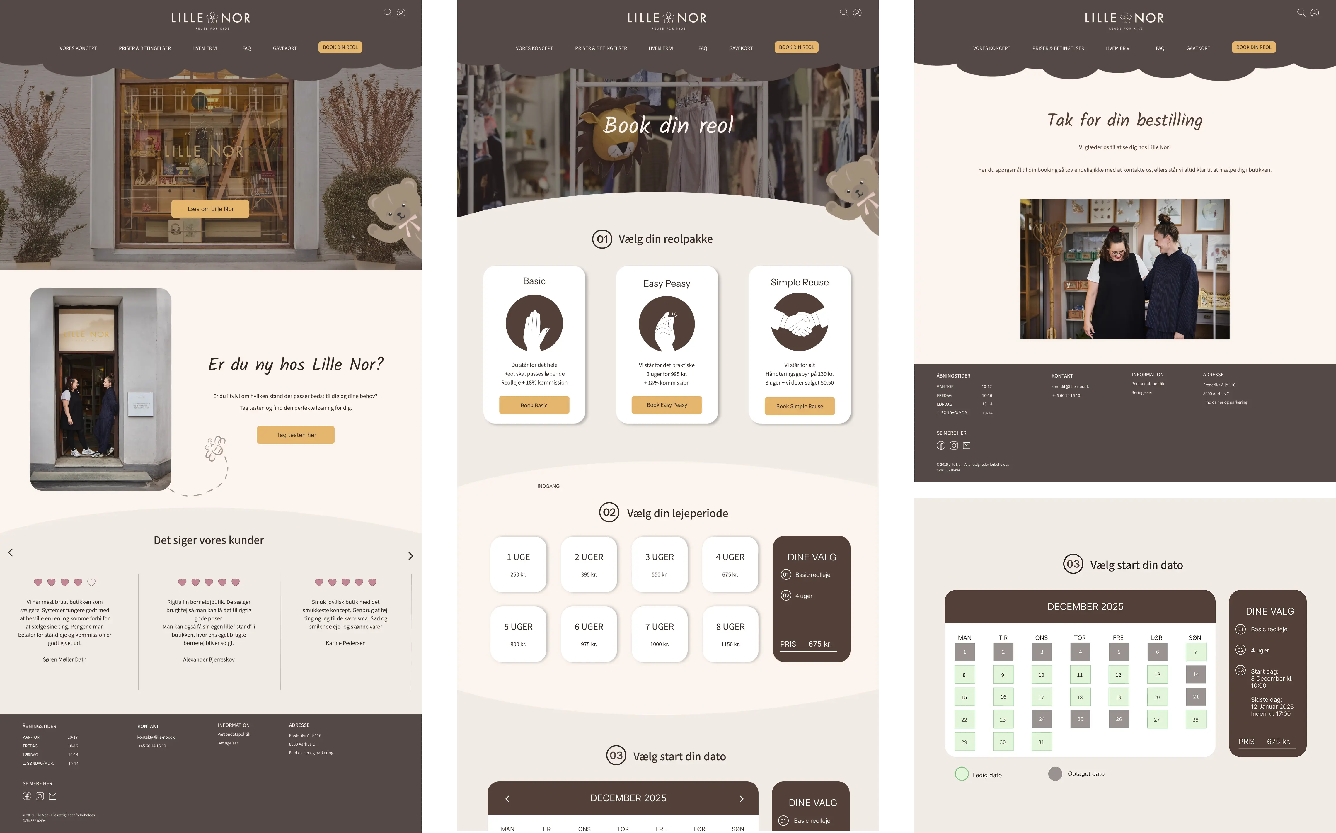 Mockups af Loesning